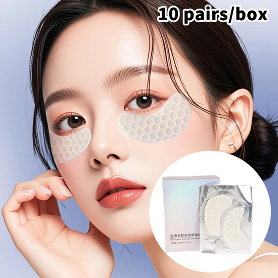 10 Pairs Eye Mask Collagen Anti-Wrinkle Lift Firming Gel Mask Fine Dark Lightens Lines Eye Reduces Moisturizes Circles Wrinkle