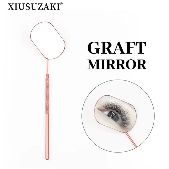 16.5cm Stainless Steel Checking Mirror For Eyelash Extension Professional Makeup Tool Dental Mirrors Mouth Make Up Tools